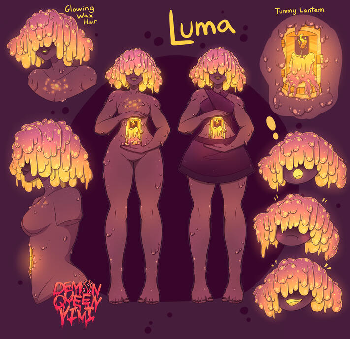 Character Sheet of Luma